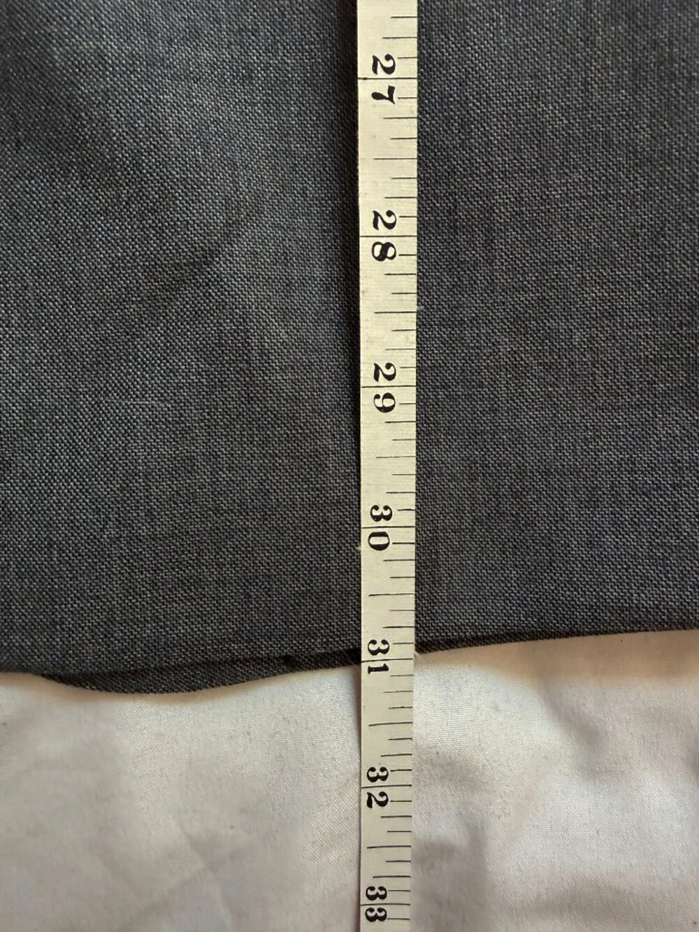 J. Crew Ludlow Suit Charcoal Gray 40L, Pants W34